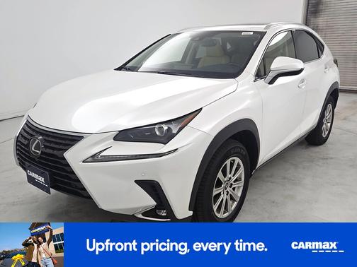 White 2020 Lexus NX 300