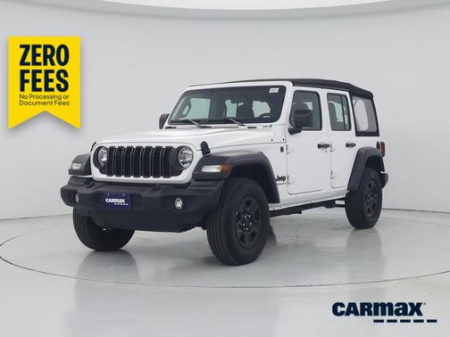 White 2024 Jeep Wrangler Sport