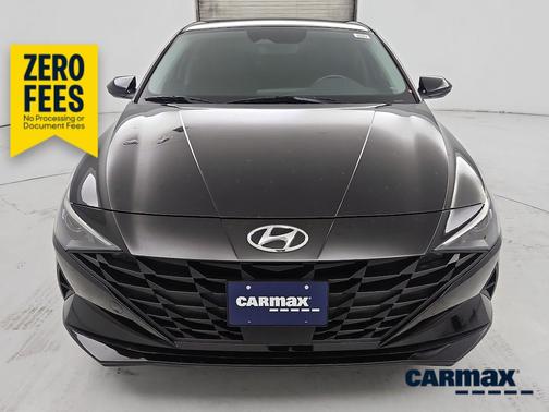 Black 2023 Hyundai ELANTRA SEL