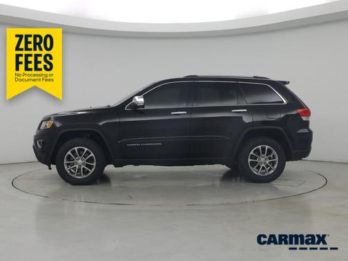 Black 2016 Jeep Grand Cherokee Limited
