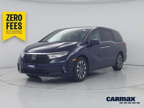 Blue 2024 Honda Odyssey EX-L