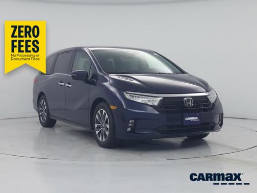 Blue 2024 Honda Odyssey EX-L