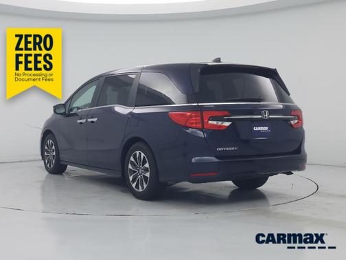 Blue 2024 Honda Odyssey EX-L