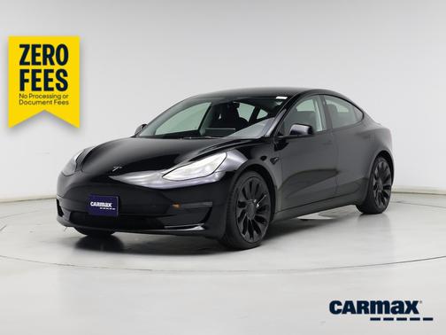 Black 2023 Tesla Model 3 Performance