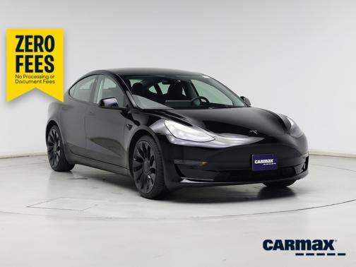 Black 2023 Tesla Model 3 Performance
