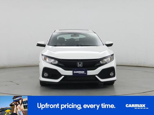 White 2017 Honda Civic EX