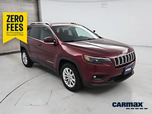 Burgundy 2019 Jeep Cherokee Latitude