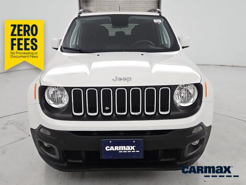 White 2018 Jeep Renegade Latitude