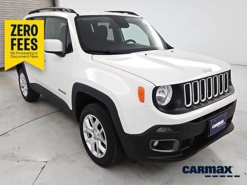 White 2018 Jeep Renegade Latitude