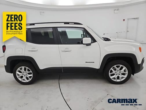 White 2018 Jeep Renegade Latitude