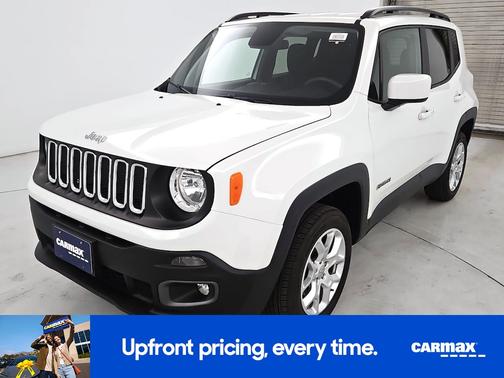 White 2018 Jeep Renegade Latitude