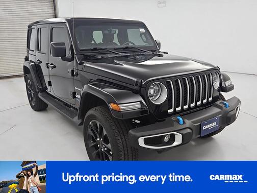 Black 2022 Jeep Wrangler Unlimited 4xe Unlimited Sahara