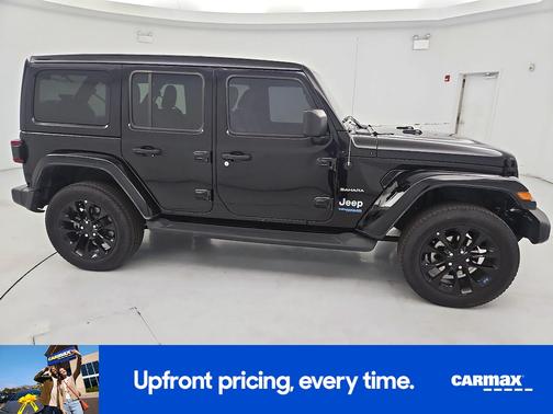 Black 2022 Jeep Wrangler Unlimited 4xe Unlimited Sahara