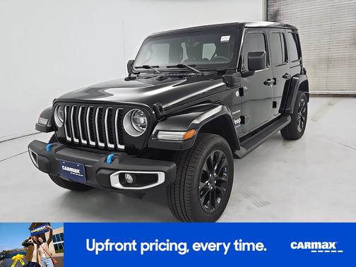 Black 2022 Jeep Wrangler Unlimited 4xe Unlimited Sahara