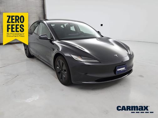 Gray 2025 Tesla Model 3 Long Range
