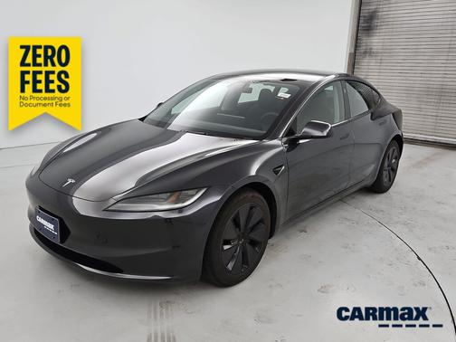 Gray 2025 Tesla Model 3 Long Range
