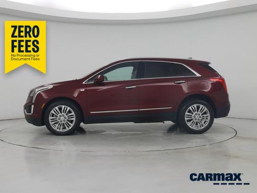 Red 2017 Cadillac XT5 Premium Luxury