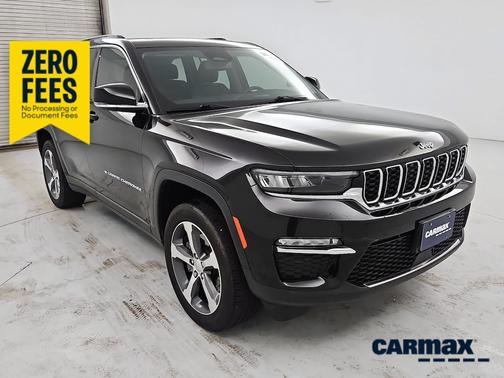 Black 2022 Jeep Grand Cherokee 4xe
