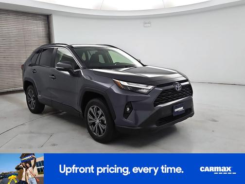 Gray 2022 Toyota RAV4 Hybrid XLE Premium