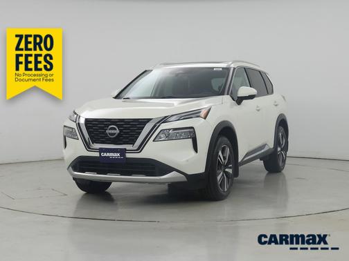 White 2023 Nissan Rogue Platinum