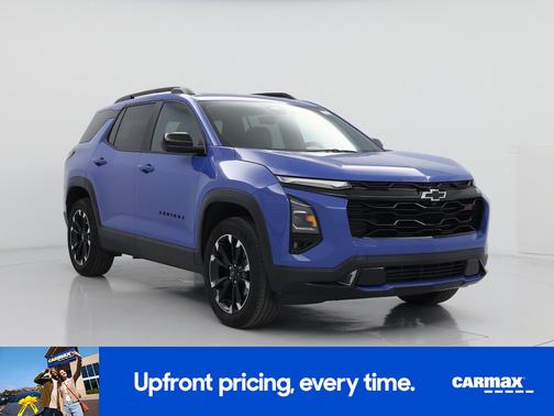 Blue 2025 Chevrolet Equinox RS