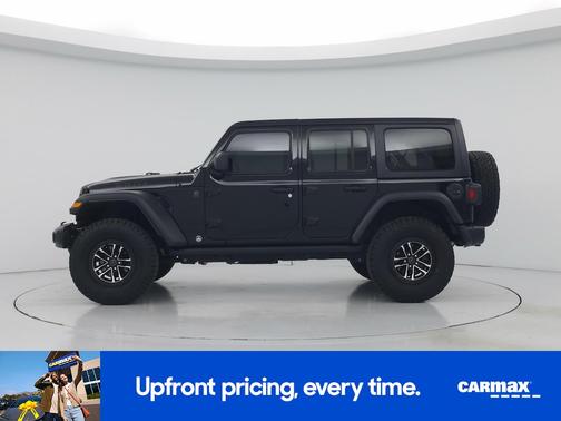 Black 2024 Jeep Wrangler Willy's