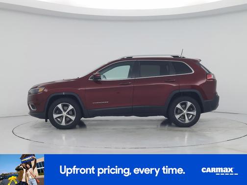 Burgundy 2019 Jeep Cherokee Limited