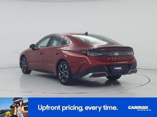 Red 2025 Hyundai SONATA SE