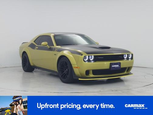 Yellow 2021 Dodge Challenger R/T Scat Pack Widebody