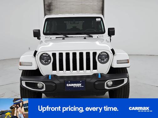 White 2023 Jeep Wrangler 4xe Unlimited Sahara