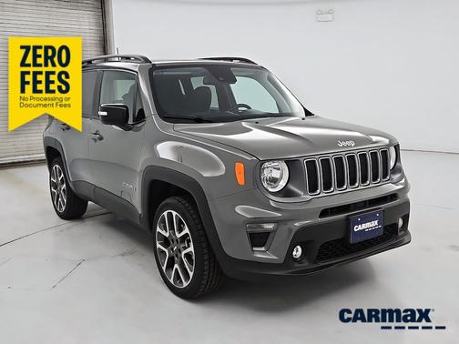 Gray 2022 Jeep Renegade Limited