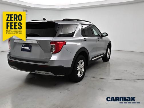 Gray 2022 Ford Explorer XLT