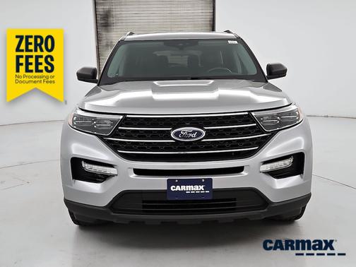 Gray 2022 Ford Explorer XLT