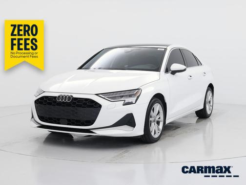 White 2025 Audi A3 Premium