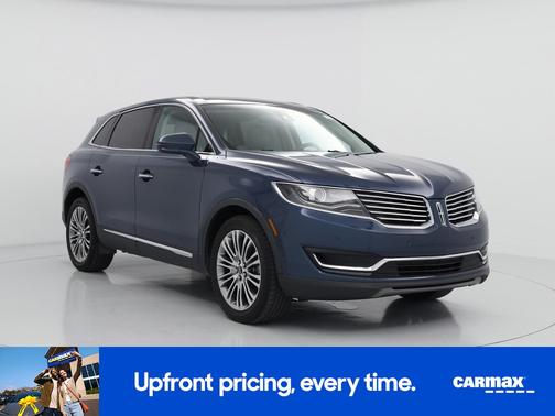 Blue 2016 Lincoln MKX Reserve
