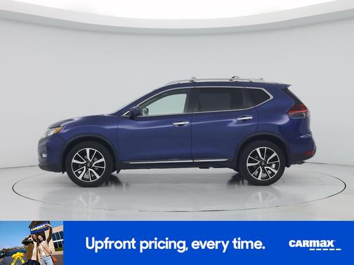 Blue 2020 Nissan Rogue SL