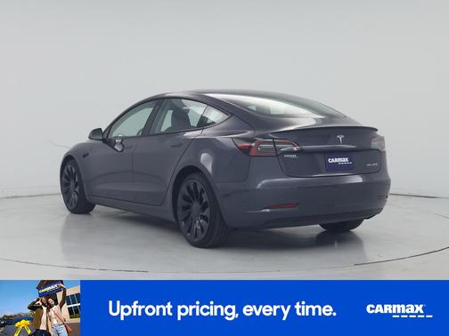Gray 2023 Tesla Model 3 Performance