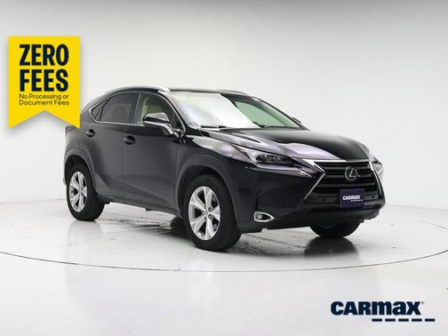 Black 2017 Lexus NX 200t