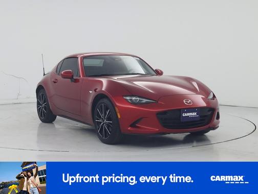 Burgundy 2024 Mazda MX-5 Miata RF Grand Touring
