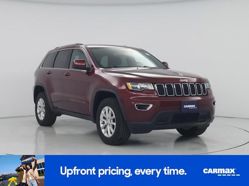 Burgundy 2021 Jeep Grand Cherokee Laredo E