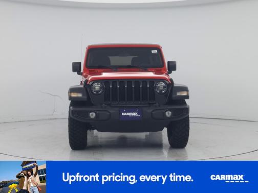 Red 2021 Jeep Wrangler Unlimited Willys