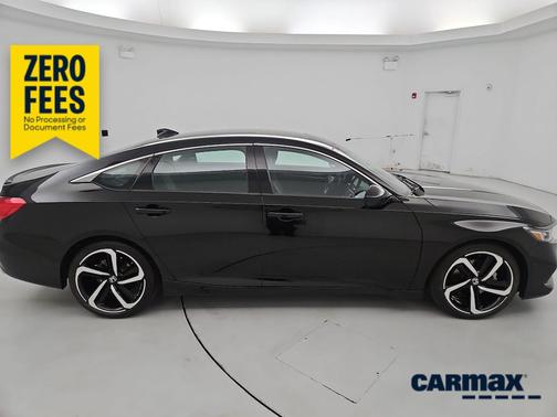 Black 2021 Honda Accord Sport