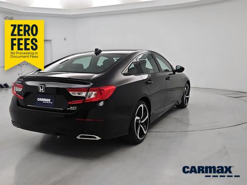 Black 2021 Honda Accord Sport