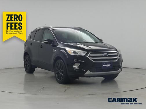 Black 2017 Ford Escape Titanium