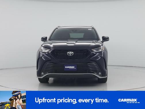 Blue 2022 Toyota Highlander XSE