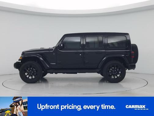 Black 2022 Jeep Wrangler Unlimited Sahara High Altitude