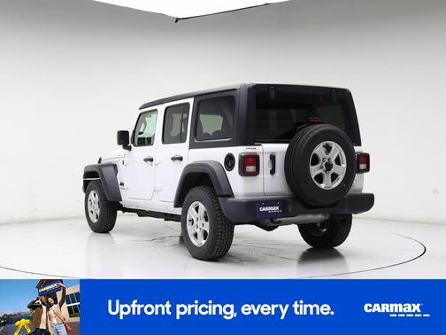 White 2022 Jeep Wrangler Unlimited Sport S