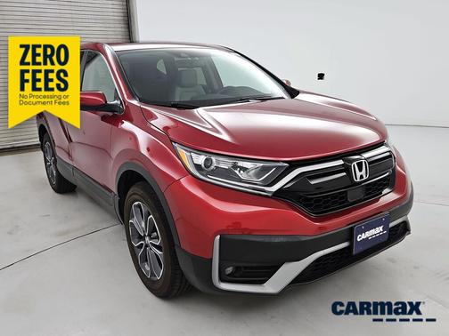 Red 2021 Honda CR-V EX-L