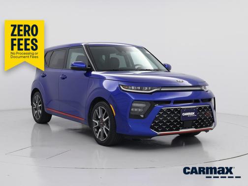 Blue 2020 Kia Soul GT-Line Turbo