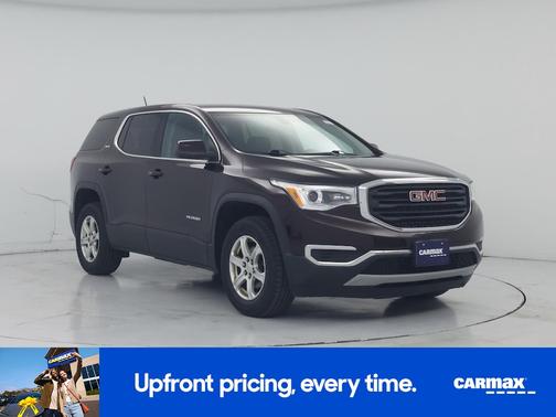 Burgundy 2018 GMC Acadia SLE